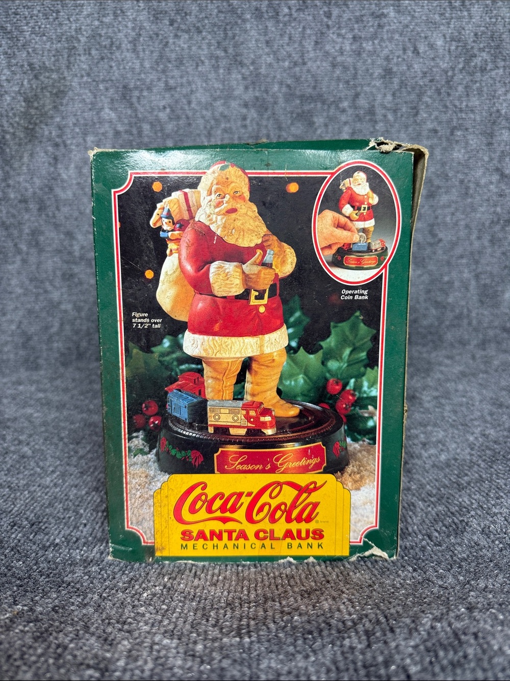 Coca-Cola Santa Claus Mechanical Bank